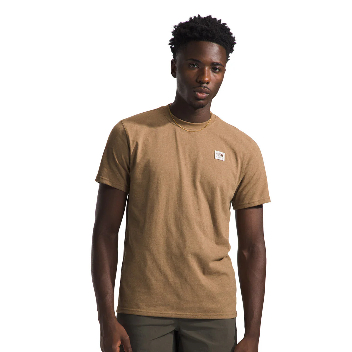 Men's S/S Heritage Patch Heathered Tee - Image 4