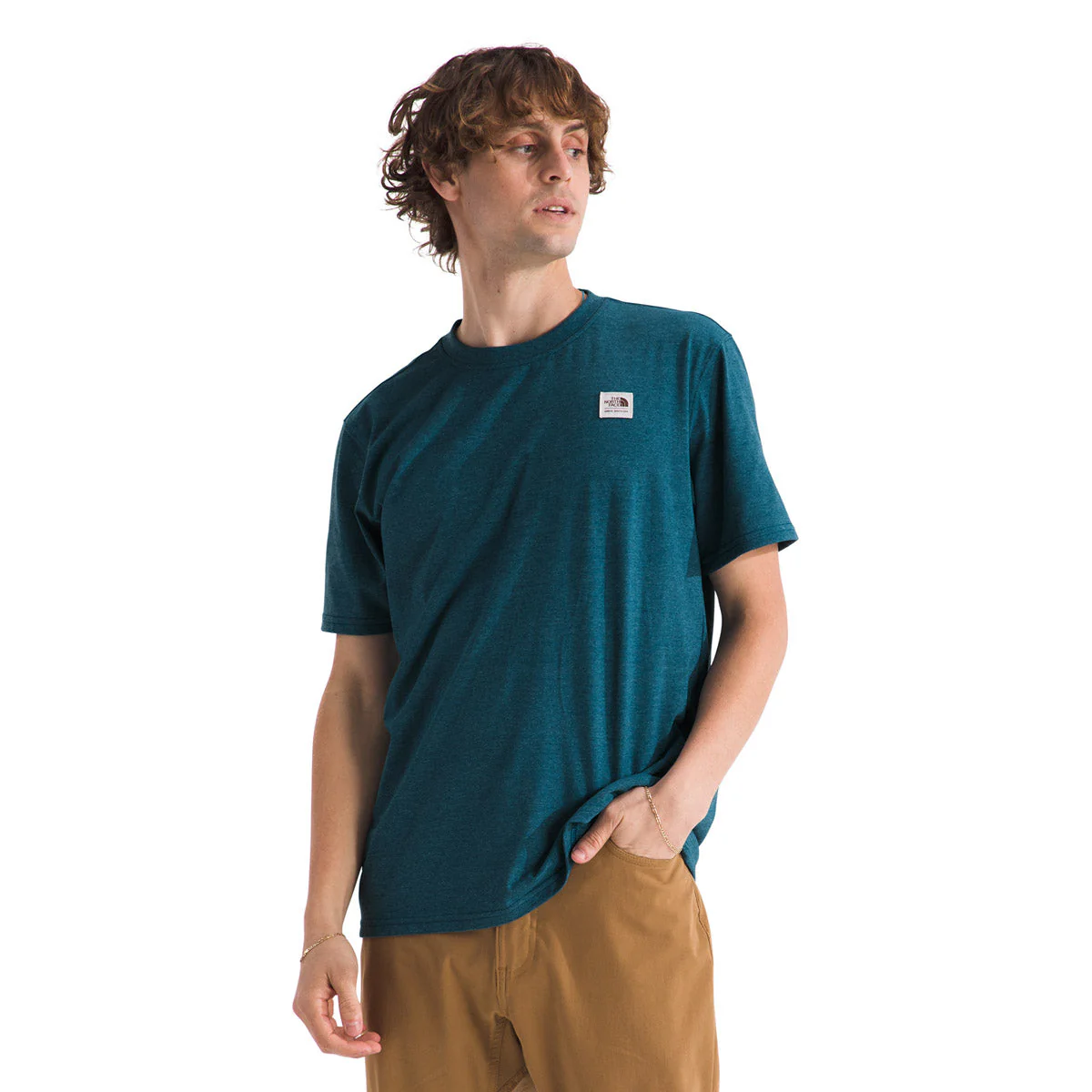 Men's S/S Heritage Patch Heathered Tee - Image 6