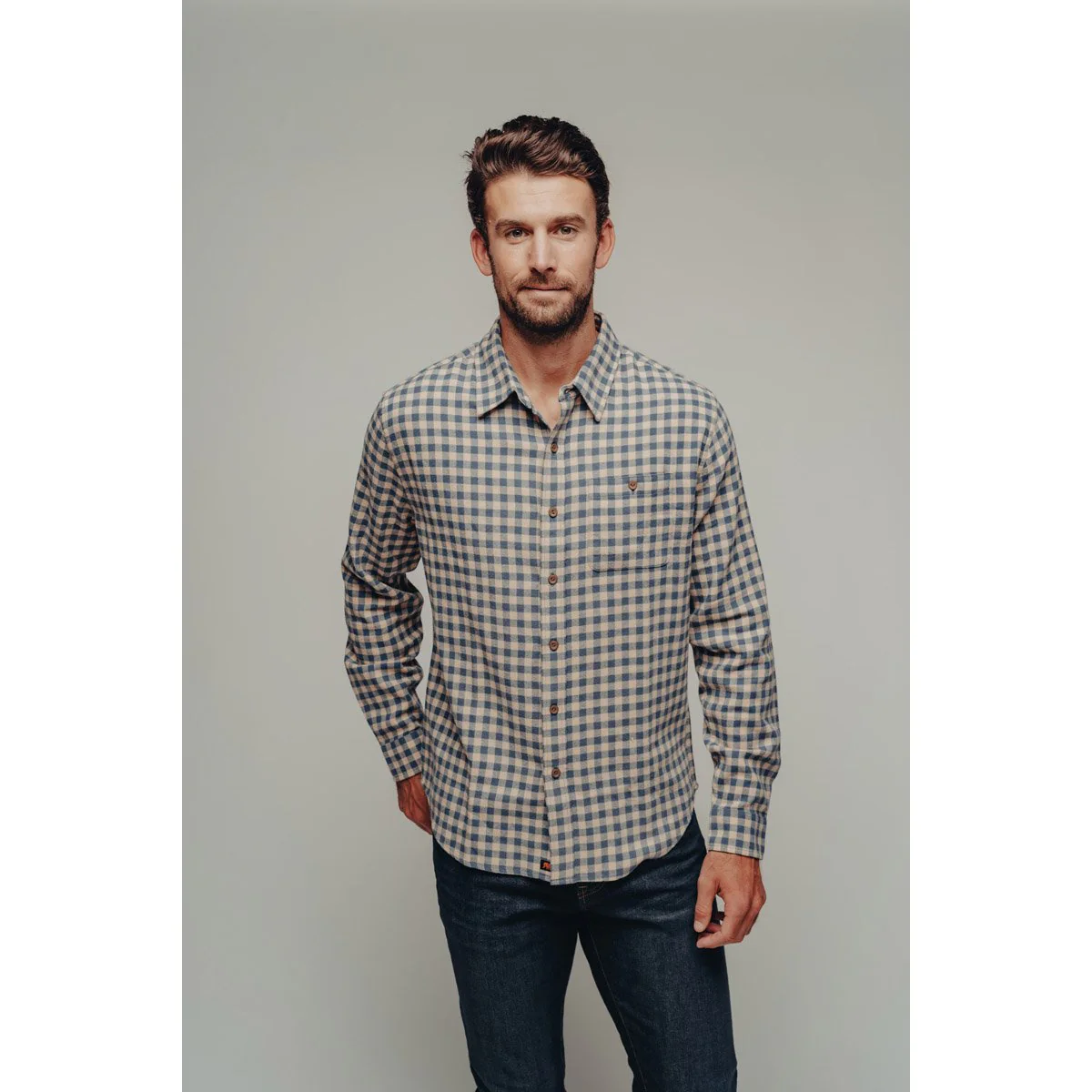 Men's Stephen Button Up Shirt - Image 4