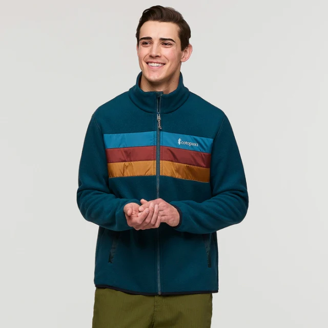 Men's Teca Fleece Full-Zip Jacket - Image 3