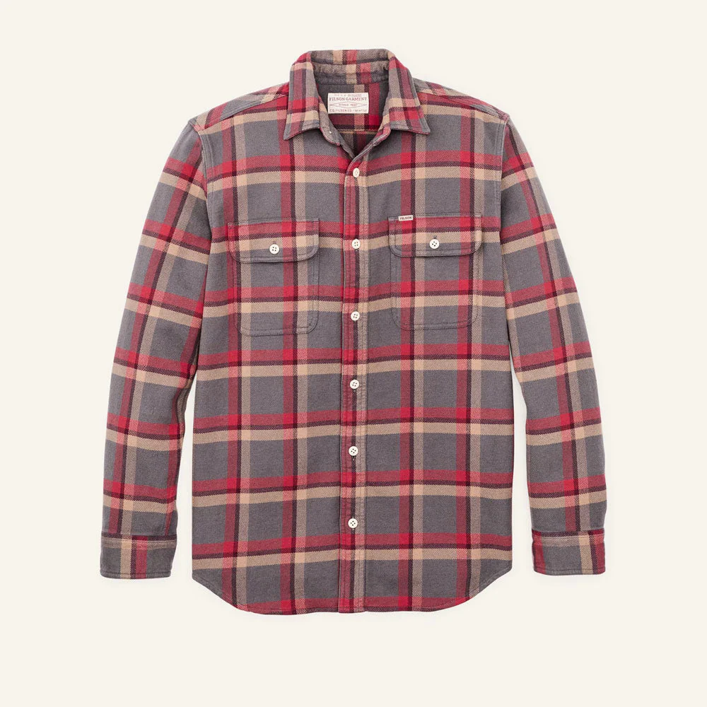 Men's Vintage Flannel Work Shirt - Image 4