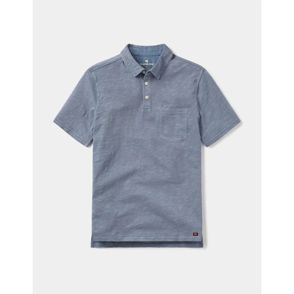 Men's Vintage Slub Pocket Polo - Image 5