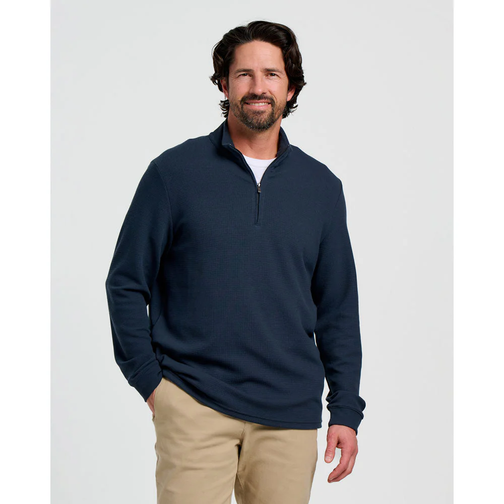 Men's Waffle Quarter Zip - Image 5