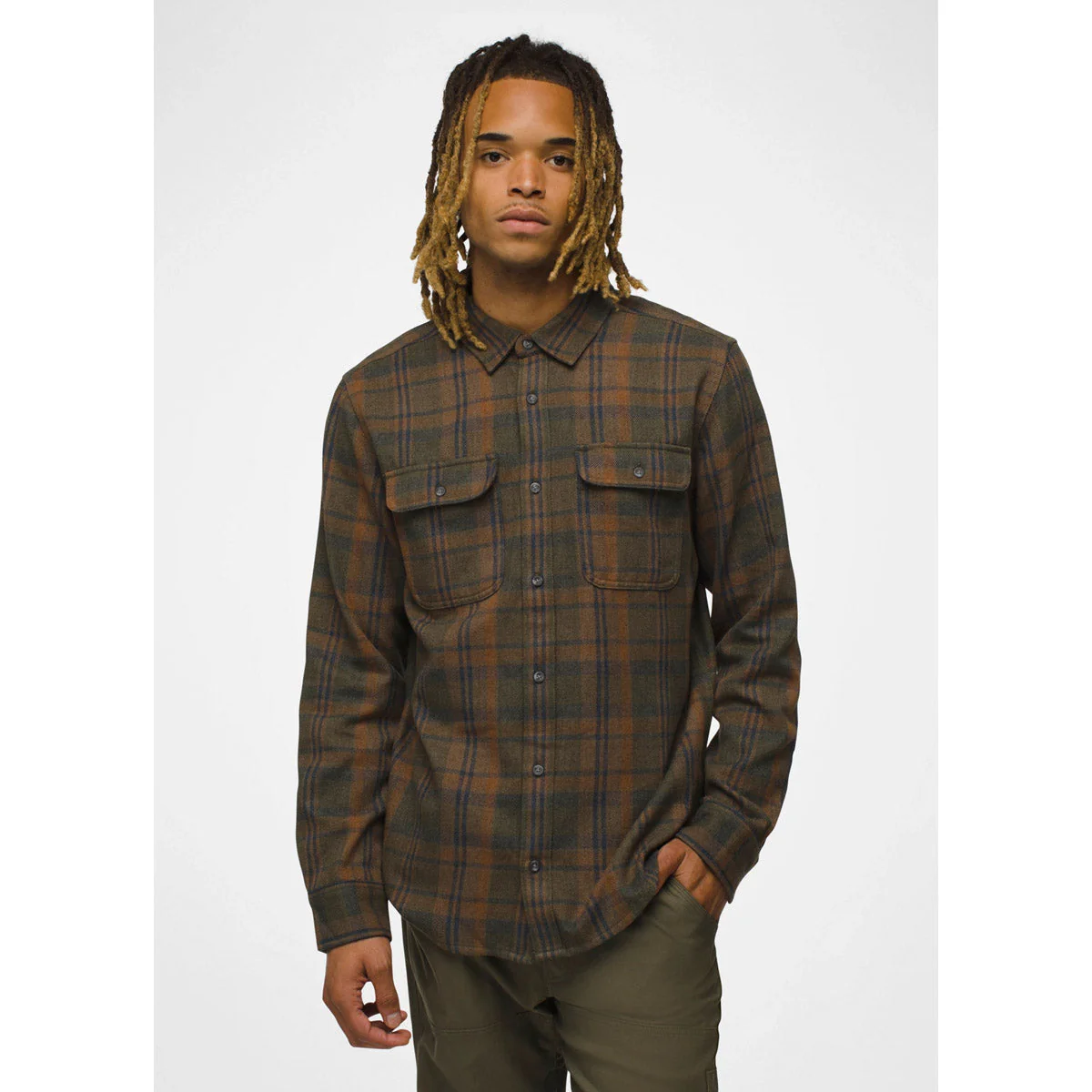 M Westbrook Flannel Shirt - Slim - Image 4