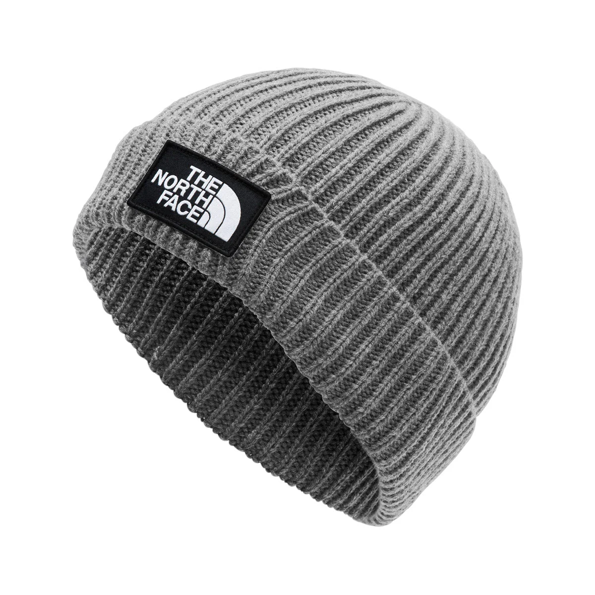 TNF Logo Box Cuffed Beanie - Image 2