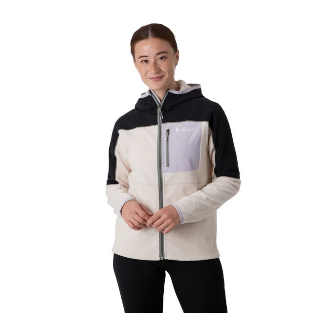 Women's Abrazo Hooded Full-Zip Fleece Jacket - Image 3