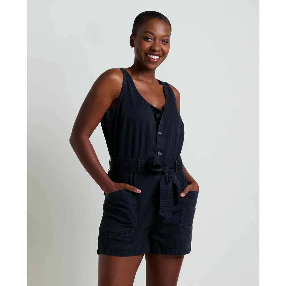 Women's Arroyo Twill Romper - Image 2