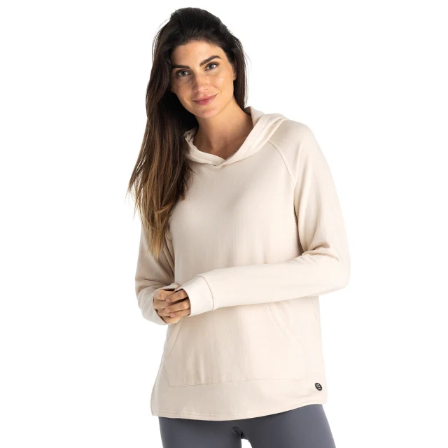 Women's Bamboo Lightweight Fleece Hoodie - Image 2