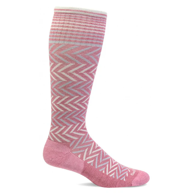 Women's Chevron Graduated Compression Socks - Image 3