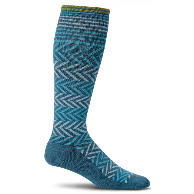 Women's Chevron Graduated Compression Socks - Image 6