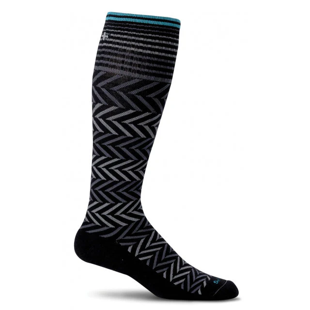 Women's Chevron Graduated Compression Socks - Image 8