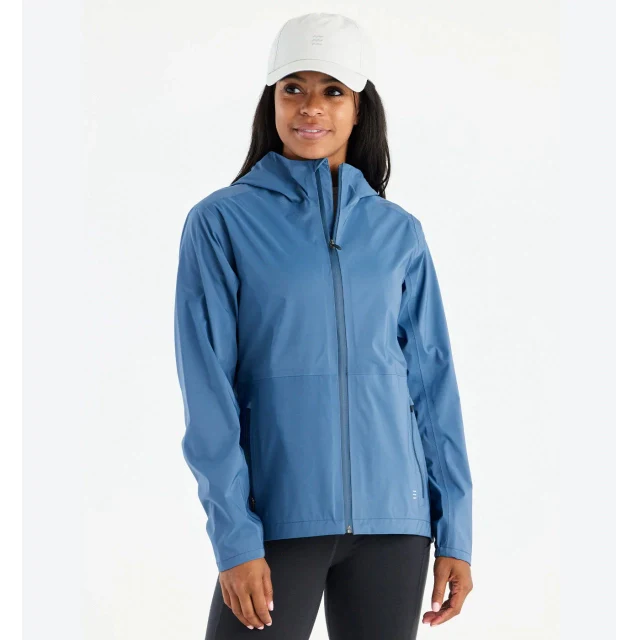 Womens Cloudshield Rain Jacket - Image 3
