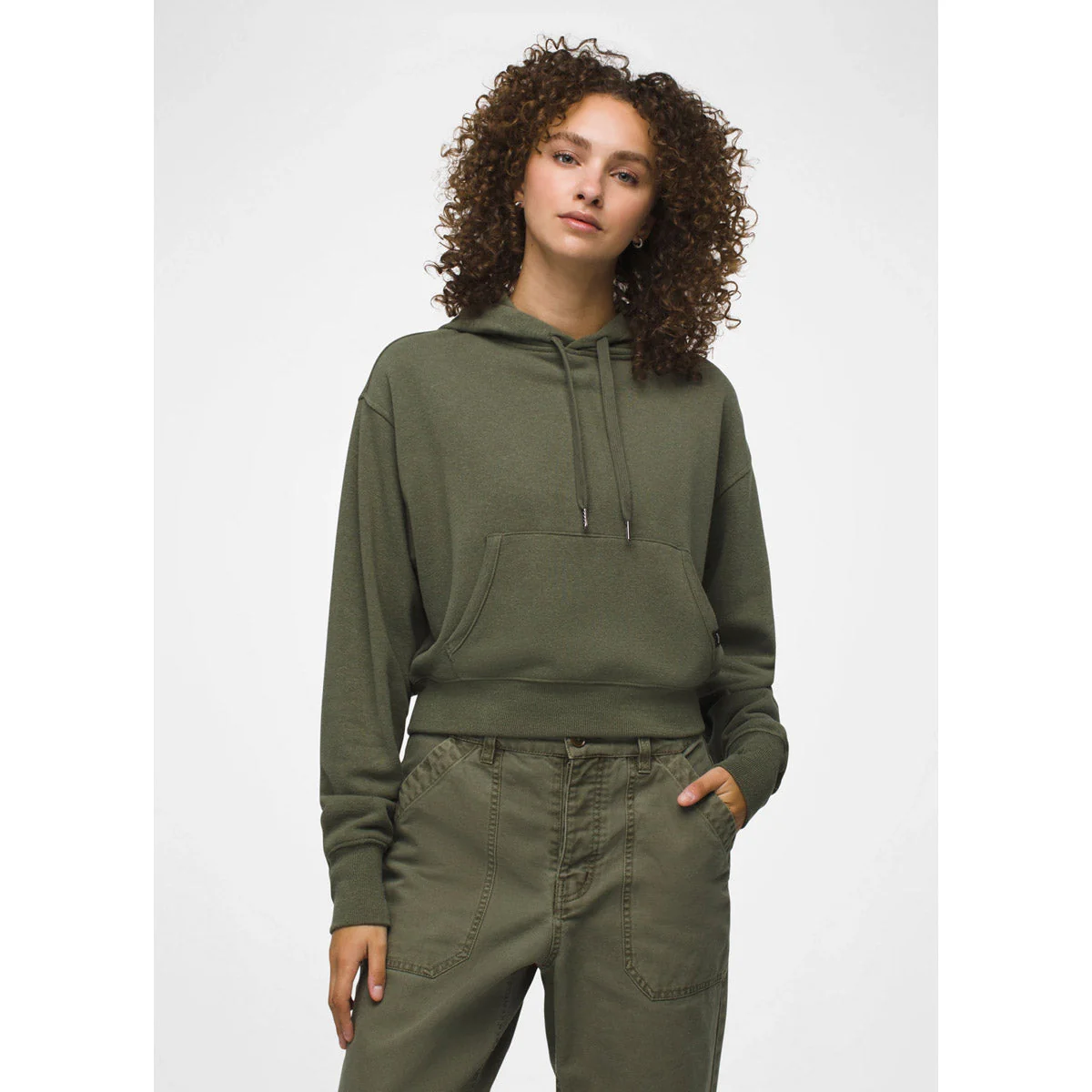 Women's Cozy Up Crop Hoodie - Image 4