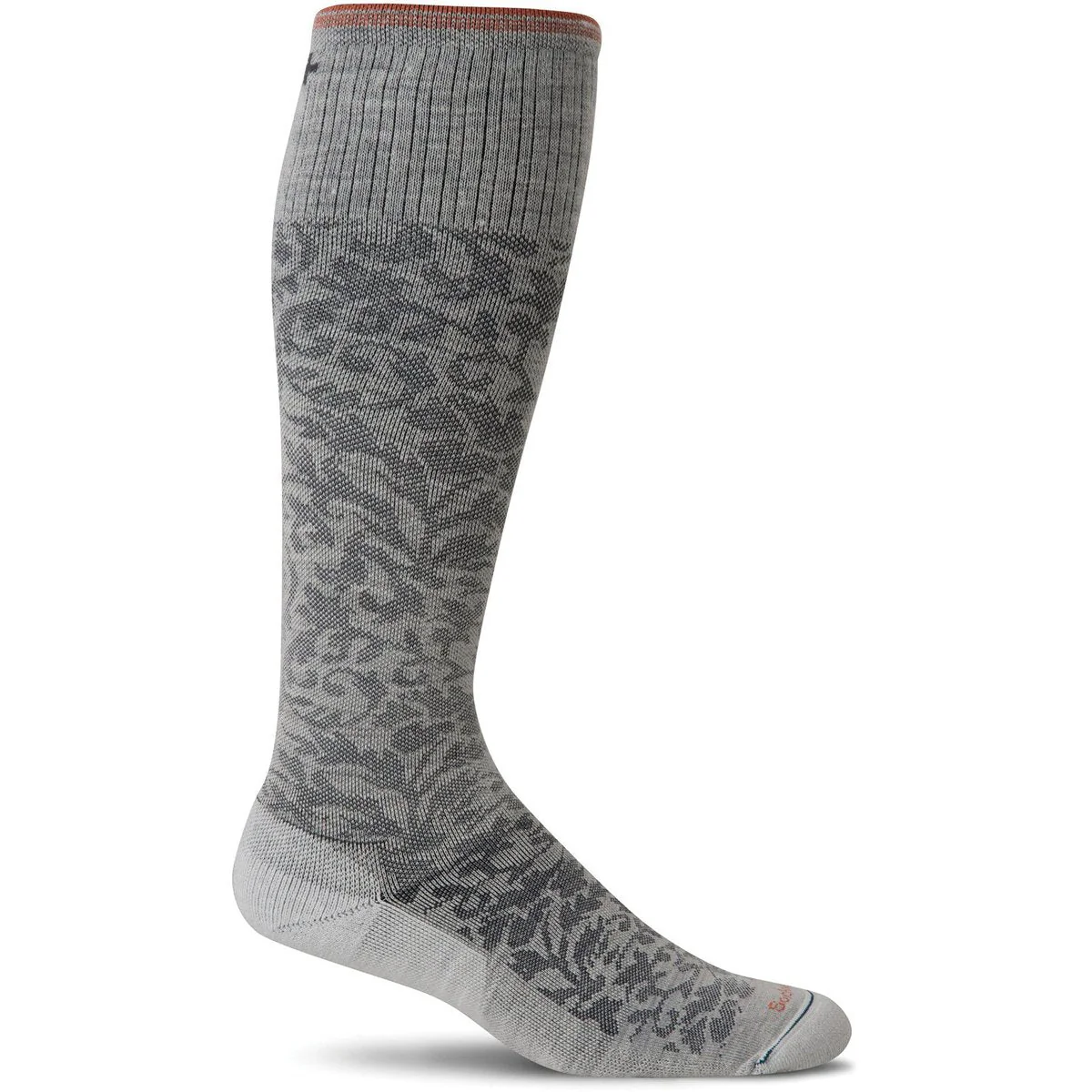 Women's Damask Graduated Compression Socks - Image 2