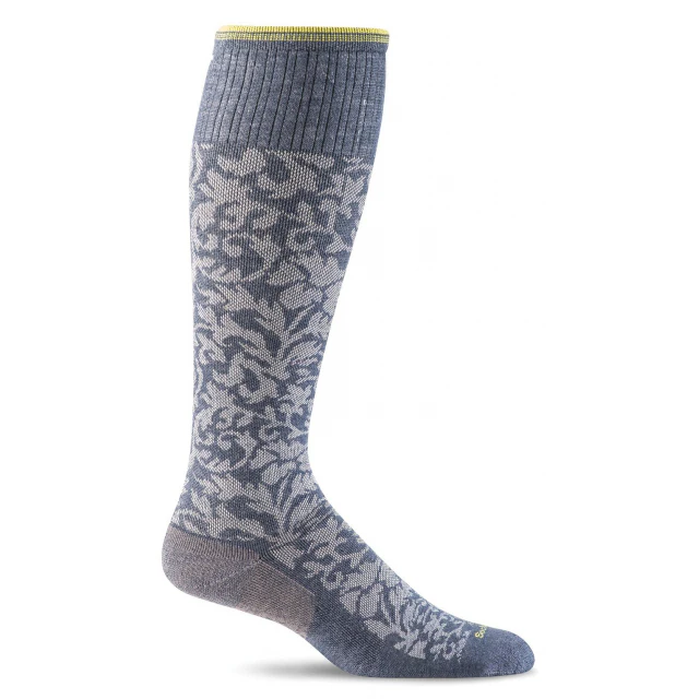Women's Damask Graduated Compression Socks - Image 6