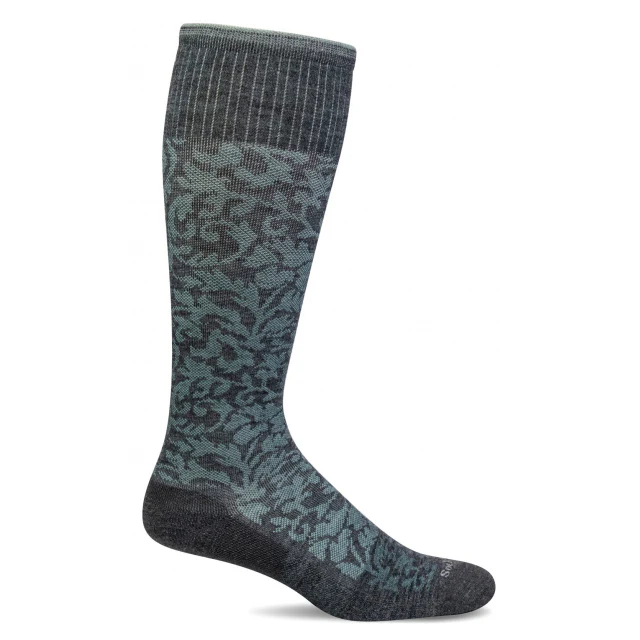 Women's Damask Graduated Compression Socks - Image 7