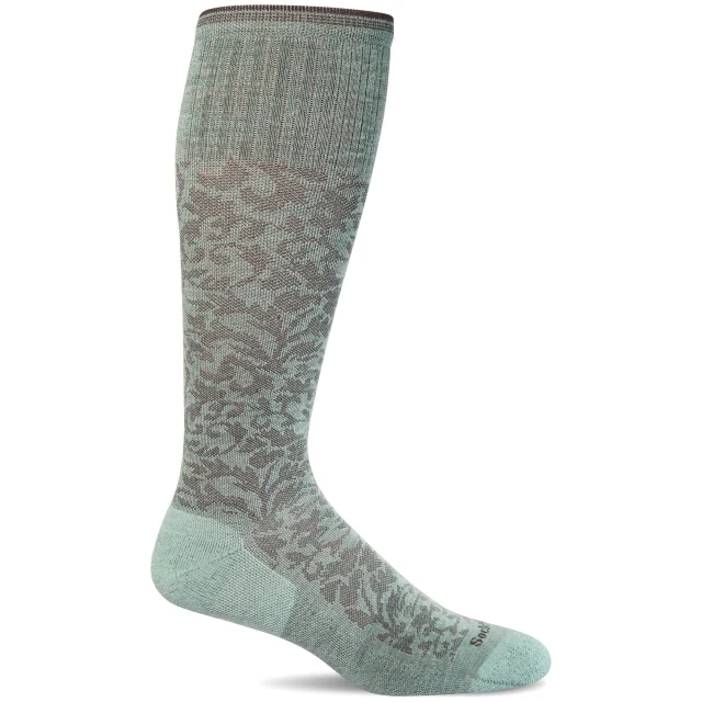 Women's Damask Graduated Compression Socks - Image 8