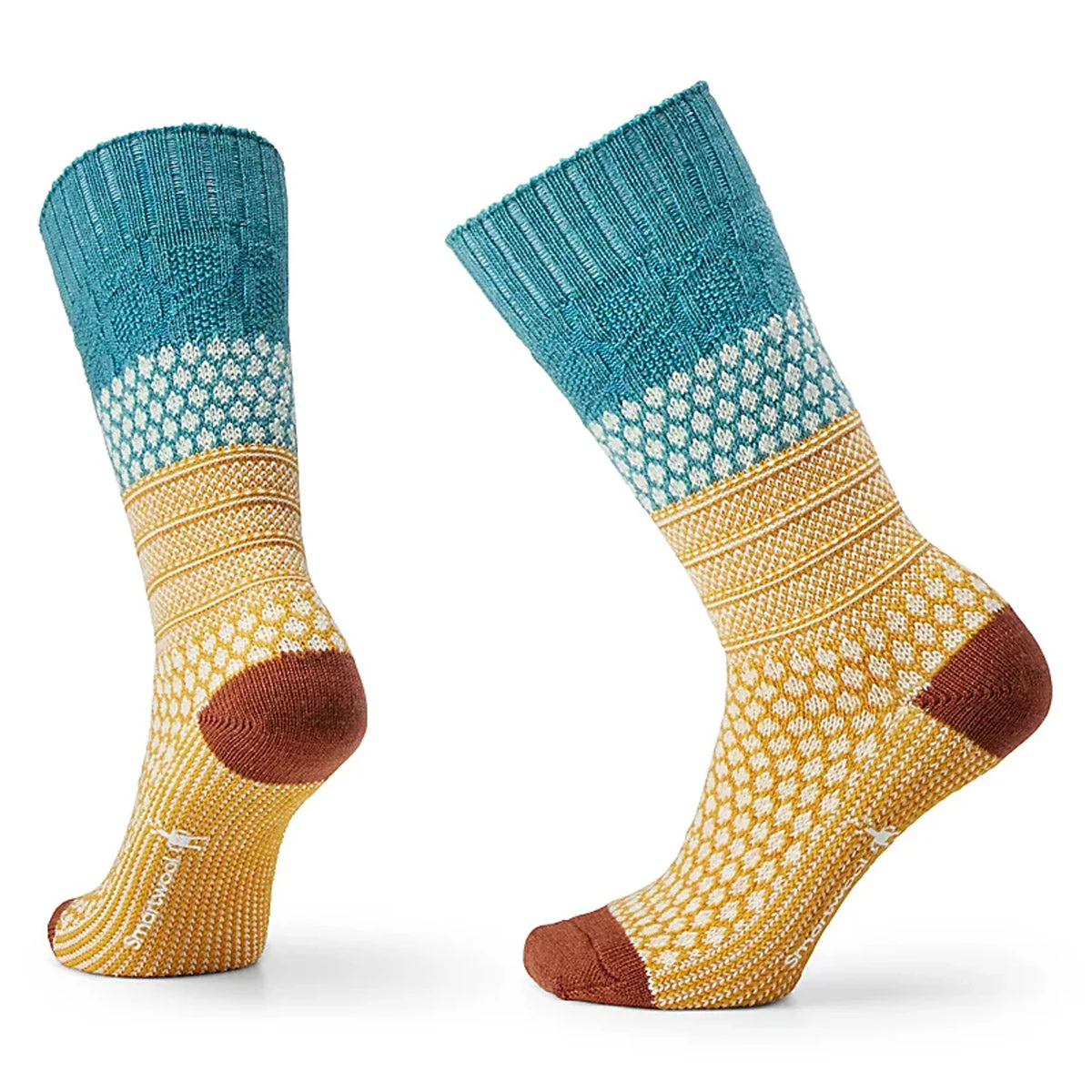 Women's Everyday Popcorn Cable Crew Socks - Image 2