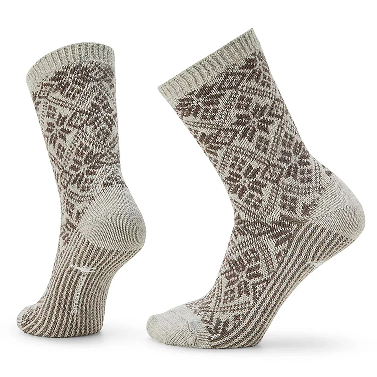 Women's Everyday Traditional Snowflake Crew Socks - Image 3