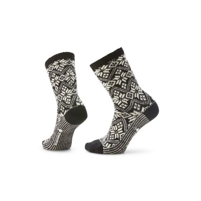 Women's Everyday Traditional Snowflake Crew Socks - Image 4