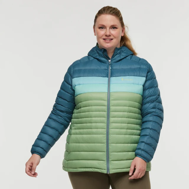 Women's Fuego Hooded Down Jacket - Image 8
