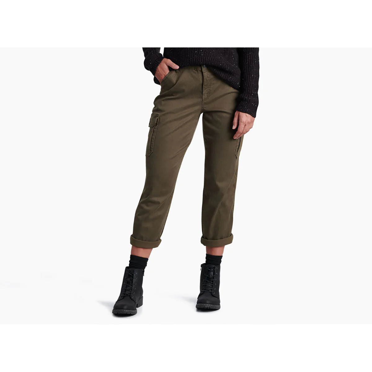 Women's Kultivatr Kargo Crop - Regular - Image 4