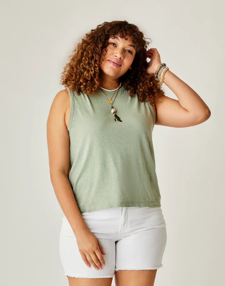 Women's Larisa Hemp Tank - Image 2