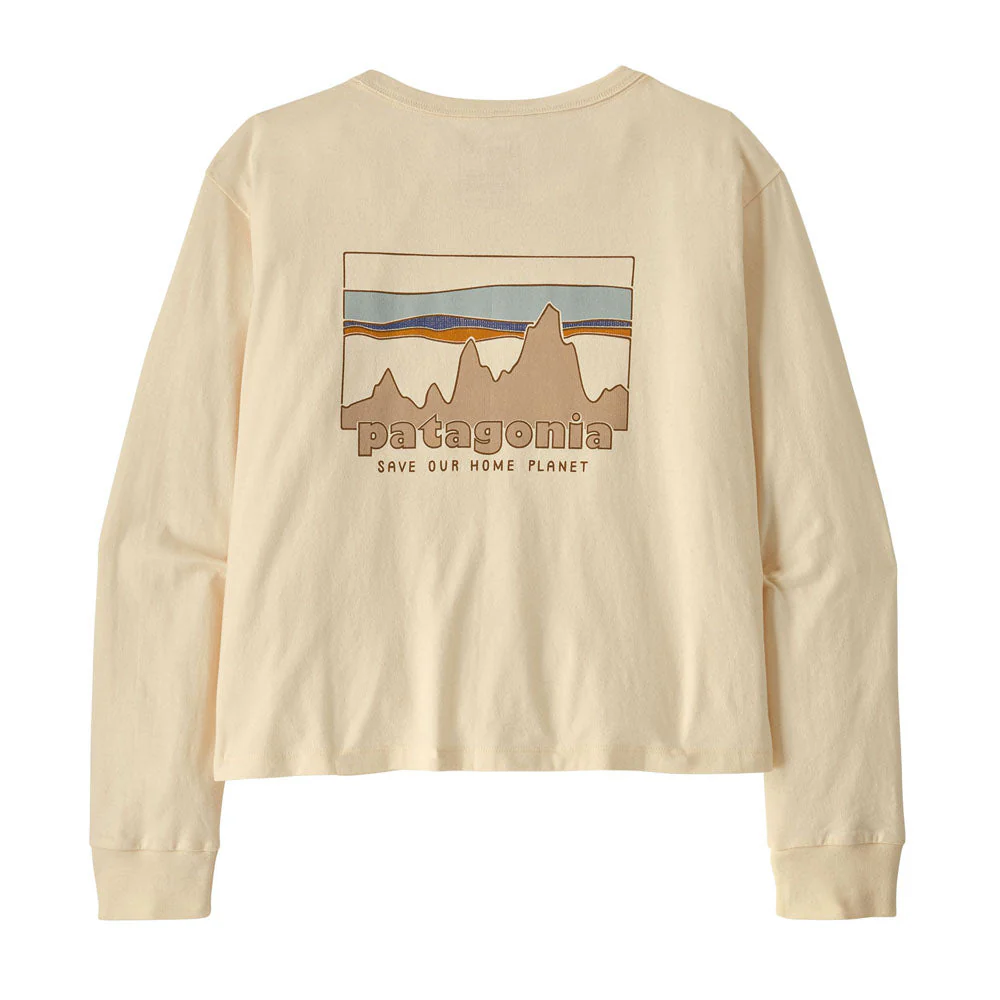 Women's Long-Sleeved '73 Skyline Easy Cut Organic T-Shirt