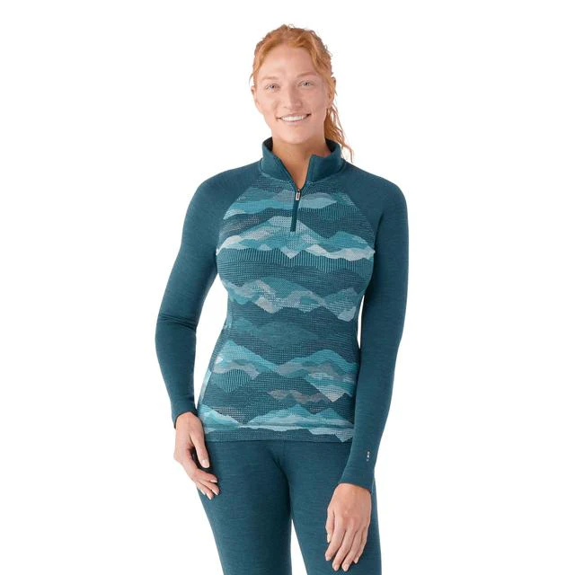 Women's Classic Thermal Merino Base Layer 1/4 Zip - Image 8