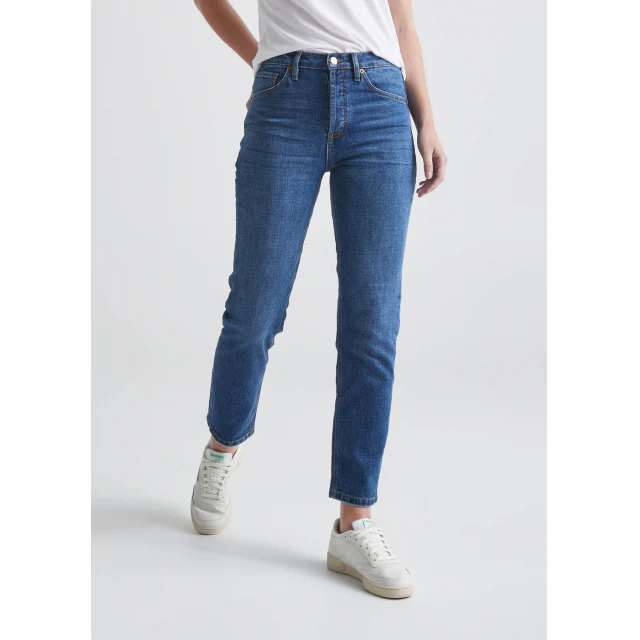 Women's Midweight Performance Denim High Rise Straight - 29" Inseam