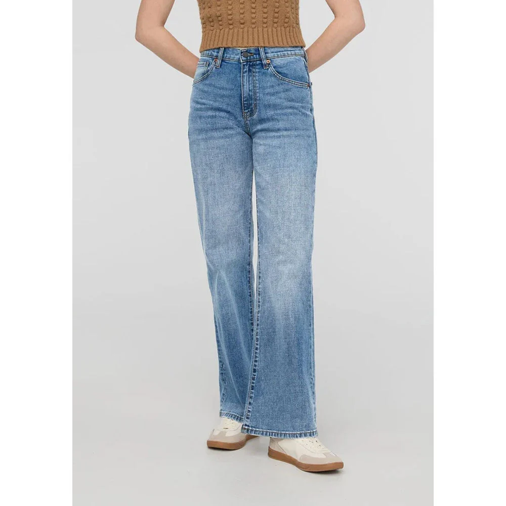 Women's Midweight Performance Denim Wide Leg - 33" Inseam