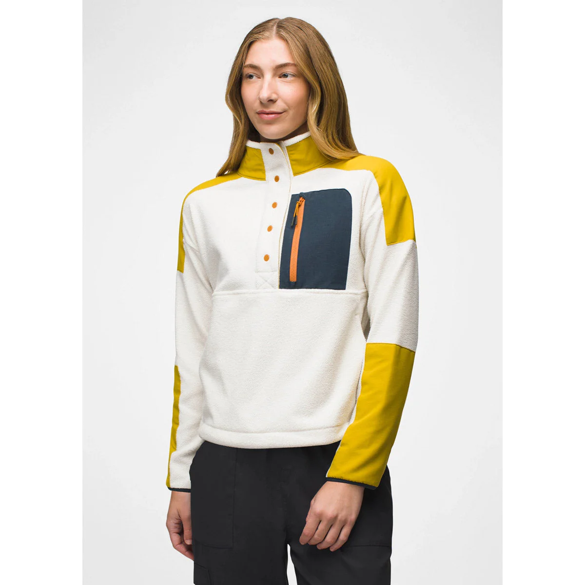 W PrAna Peak Snap Up Fleece - Image 3