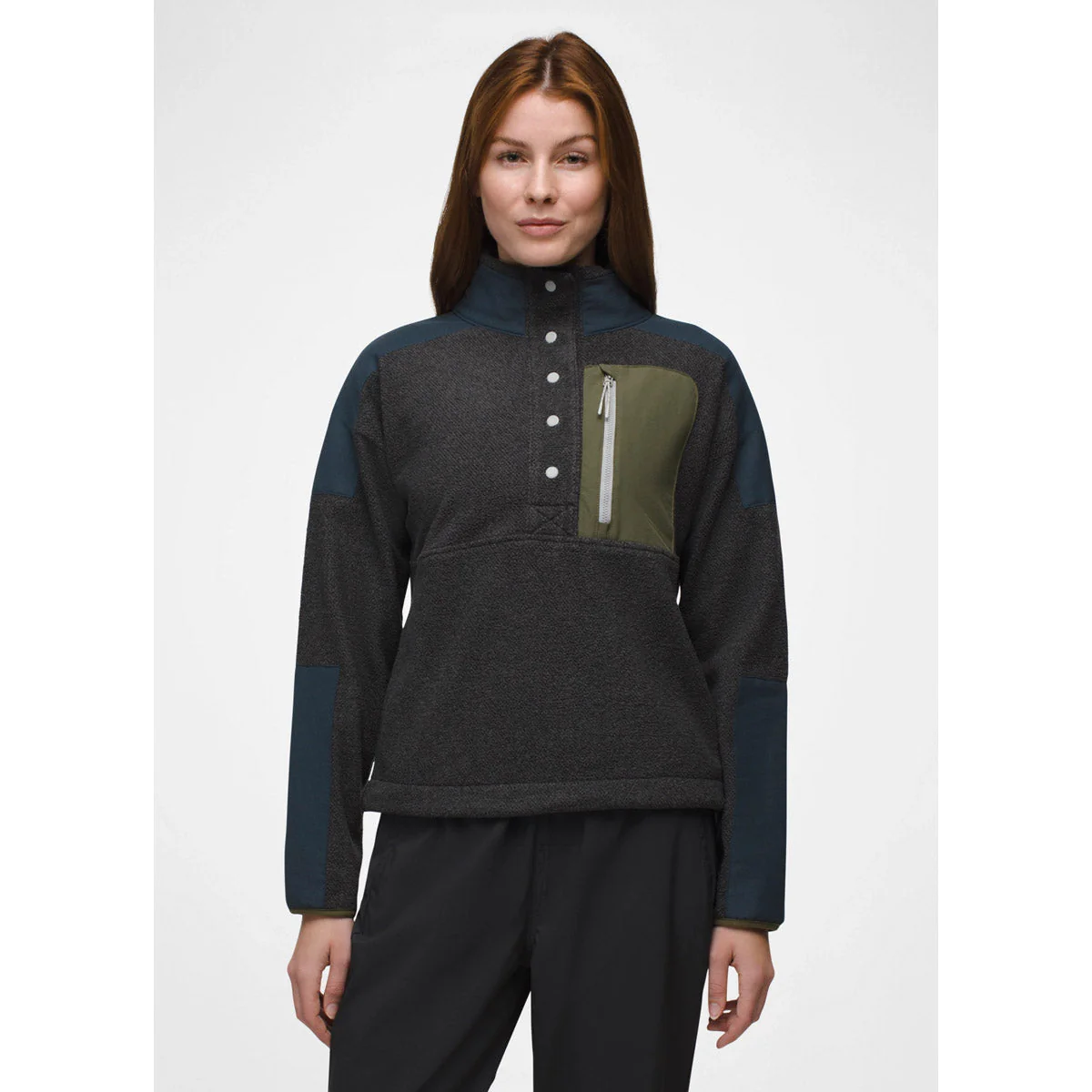 W PrAna Peak Snap Up Fleece - Image 4