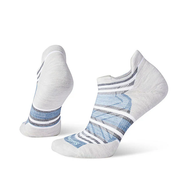 Women's Run Targeted Cushion Stripe Low Ankle Socks - Image 5
