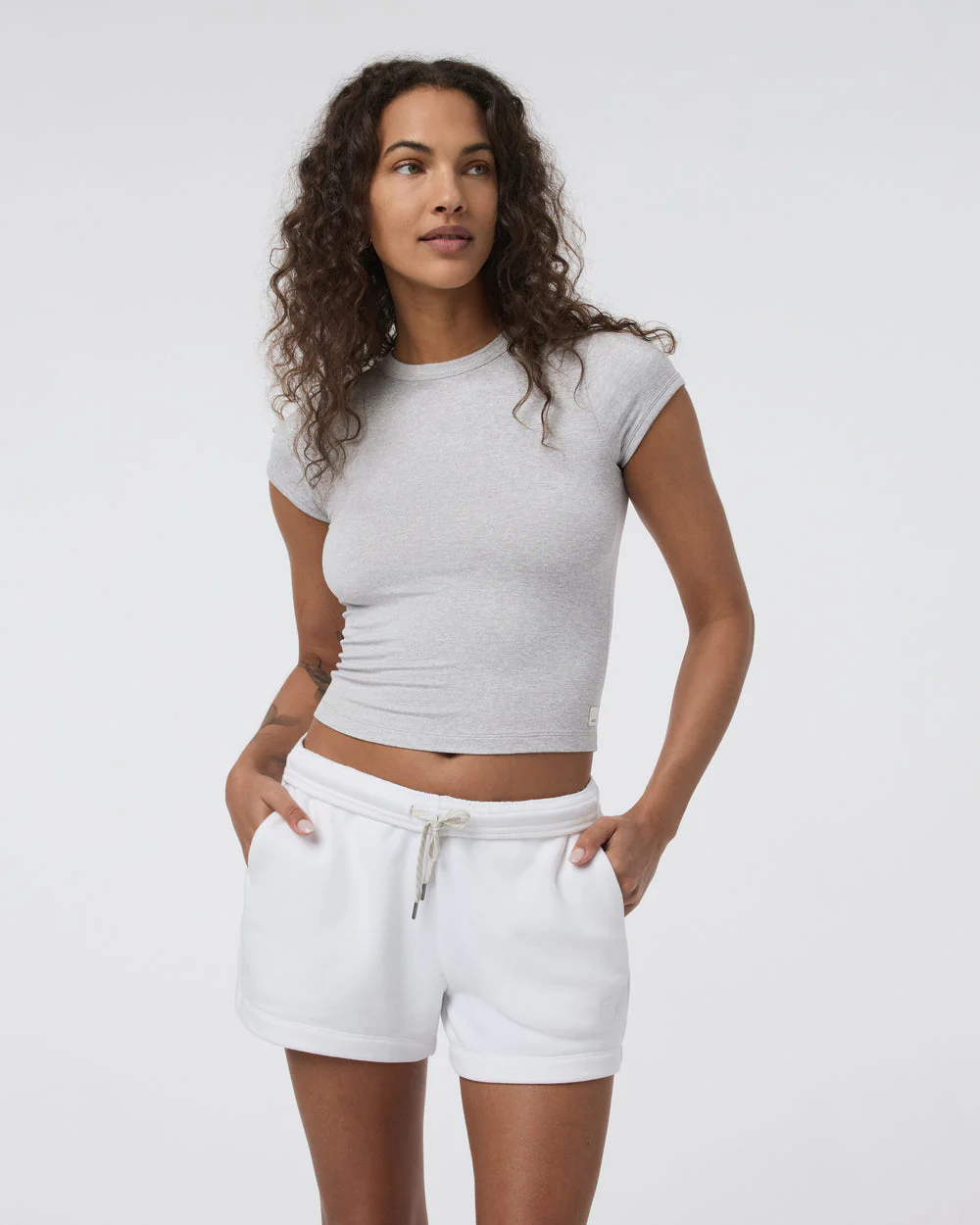 W SS Halo Baby Tee