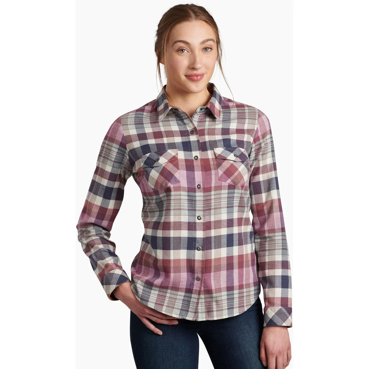 Women's Tess Flannel Long Sleeve - Image 3
