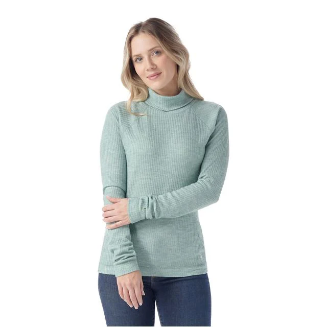 Wome's Thermal Merino Rib Turtleneck - Image 5