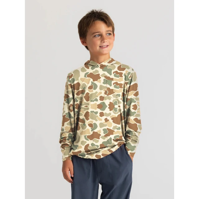 Youth Bamboo Shade Hoodie - Image 3